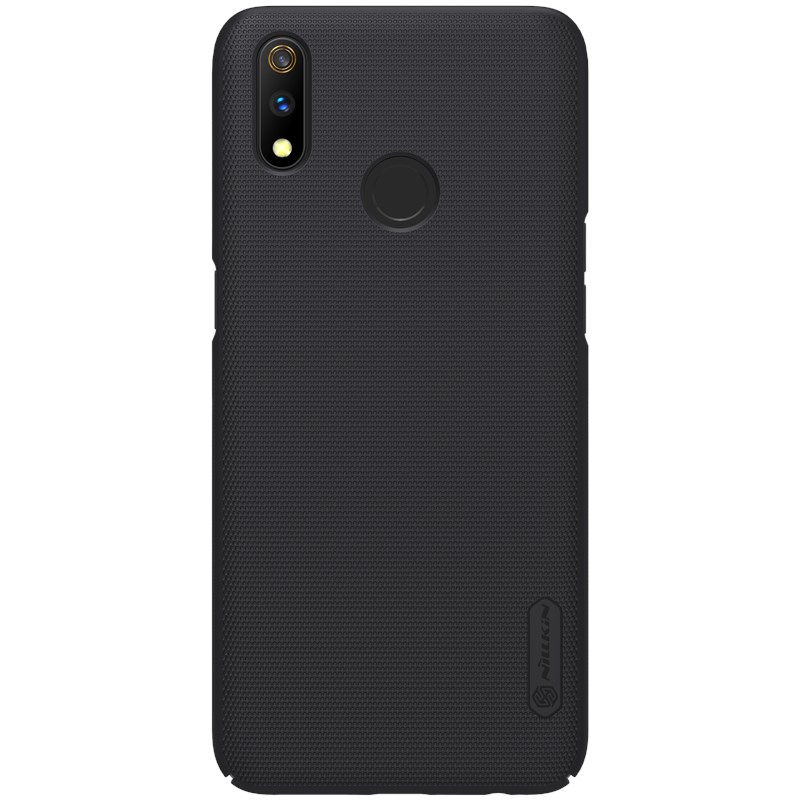Nillkin Super Frosted Shield - ümbris Realme 3 Pro (Realme X Lite) (must)