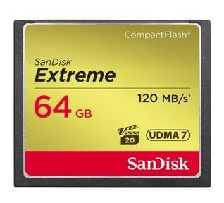 CompactFlash mälukaart SANDISK 64GB SDCFXSB-064G-G46