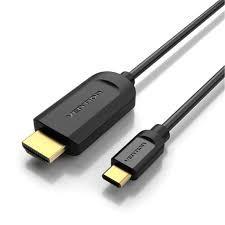 Kaabel HDMI USB-C-le 1m Vention