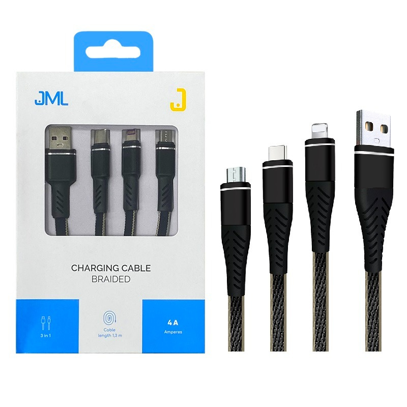 JML CD-105 USB MICRO kaabel - 4A 1M