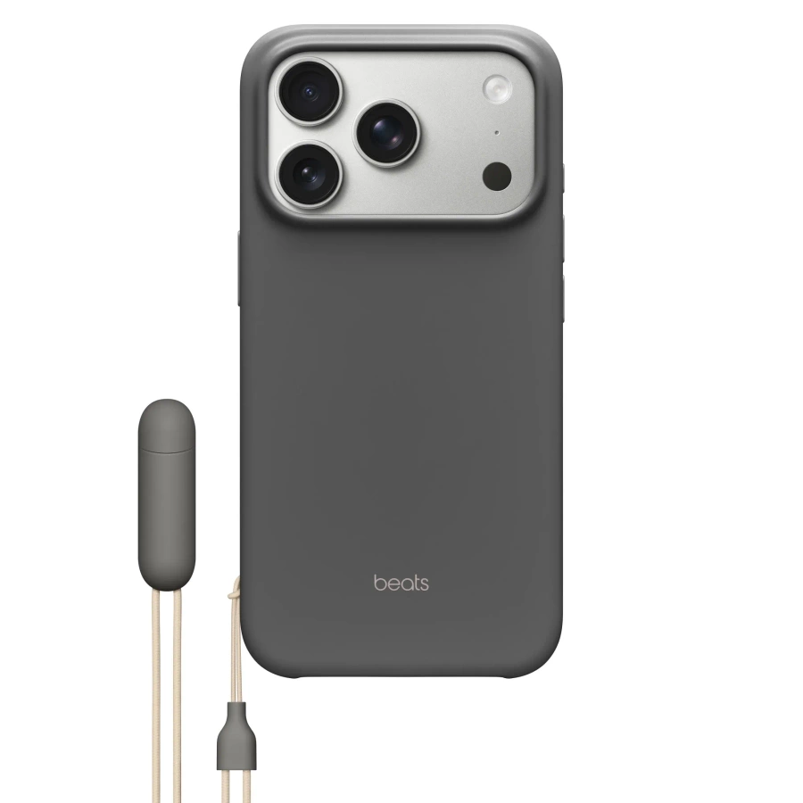 Beats iPhone 17 Pro tugijalaga ümbris MagSafe'i ja kaamera juhtimisega — Granite Gray MGY74LL/A, pakendita