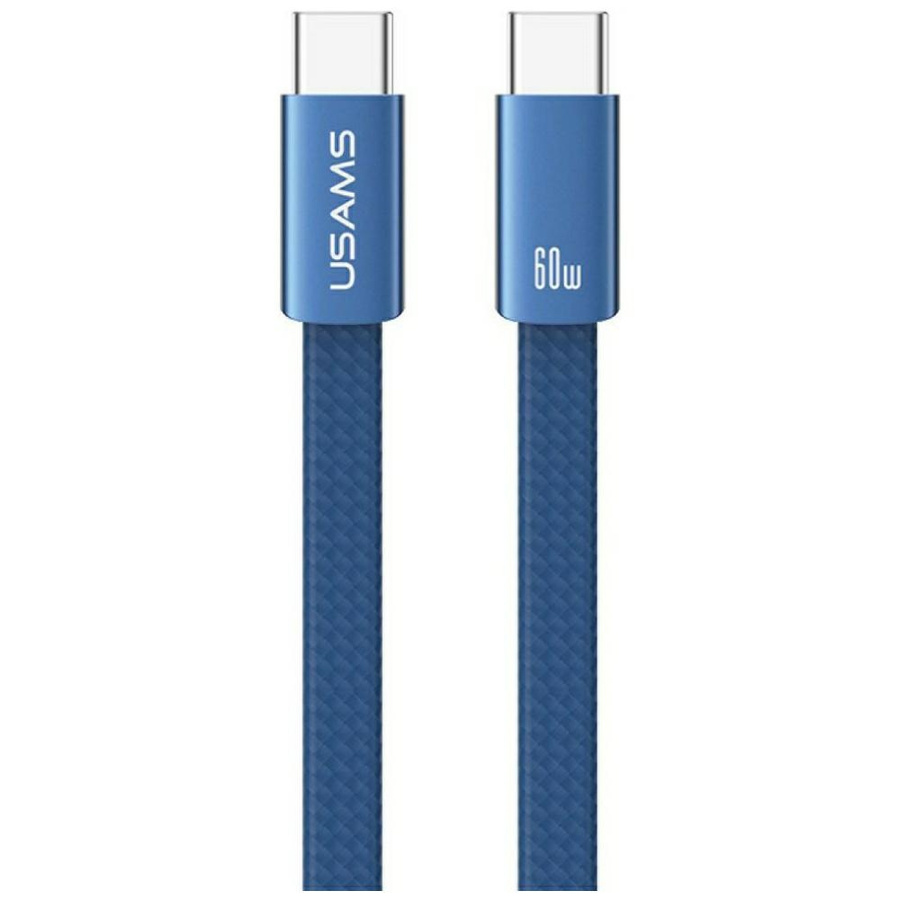 Kaabel USAMS U96 60W USB-C - USB-C 1.2m sinine