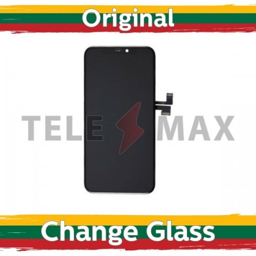 LCD Ekraan Ühildub iPhone 11 Pro Must (Renewed:Telemax)