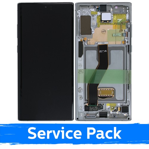 LCD Ekraan Ühildub Samsung N975 Note 10 Plus Koos Frame / Aura Glow / (Service Pack)