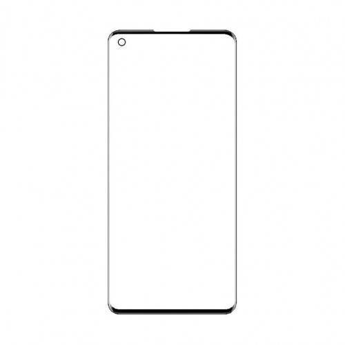 Outer Screen Glass Ühildub OnePlus 8 Must Original