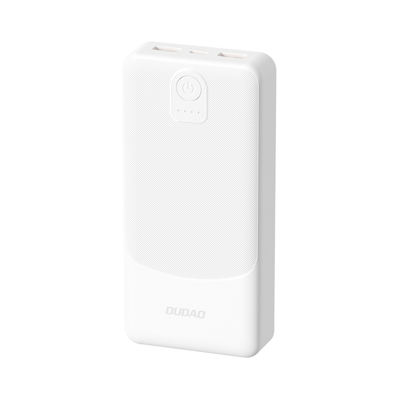Dudao K10Pro akupank 2.4A 20000mAh 2 x USB-A - valge