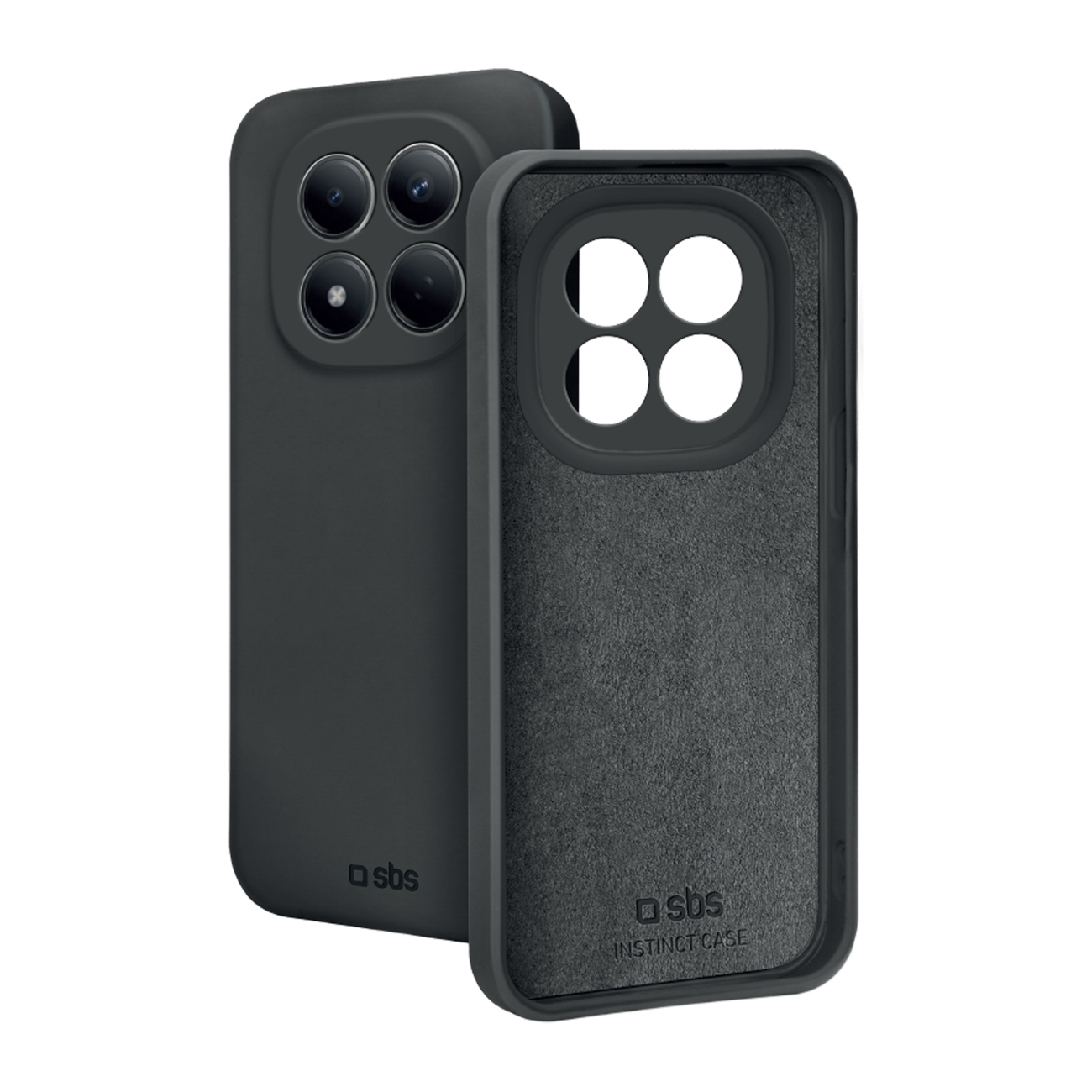 SBS Instinct ümbris Xiaomi Redmi Note 15 Pro 4G jaoks - must