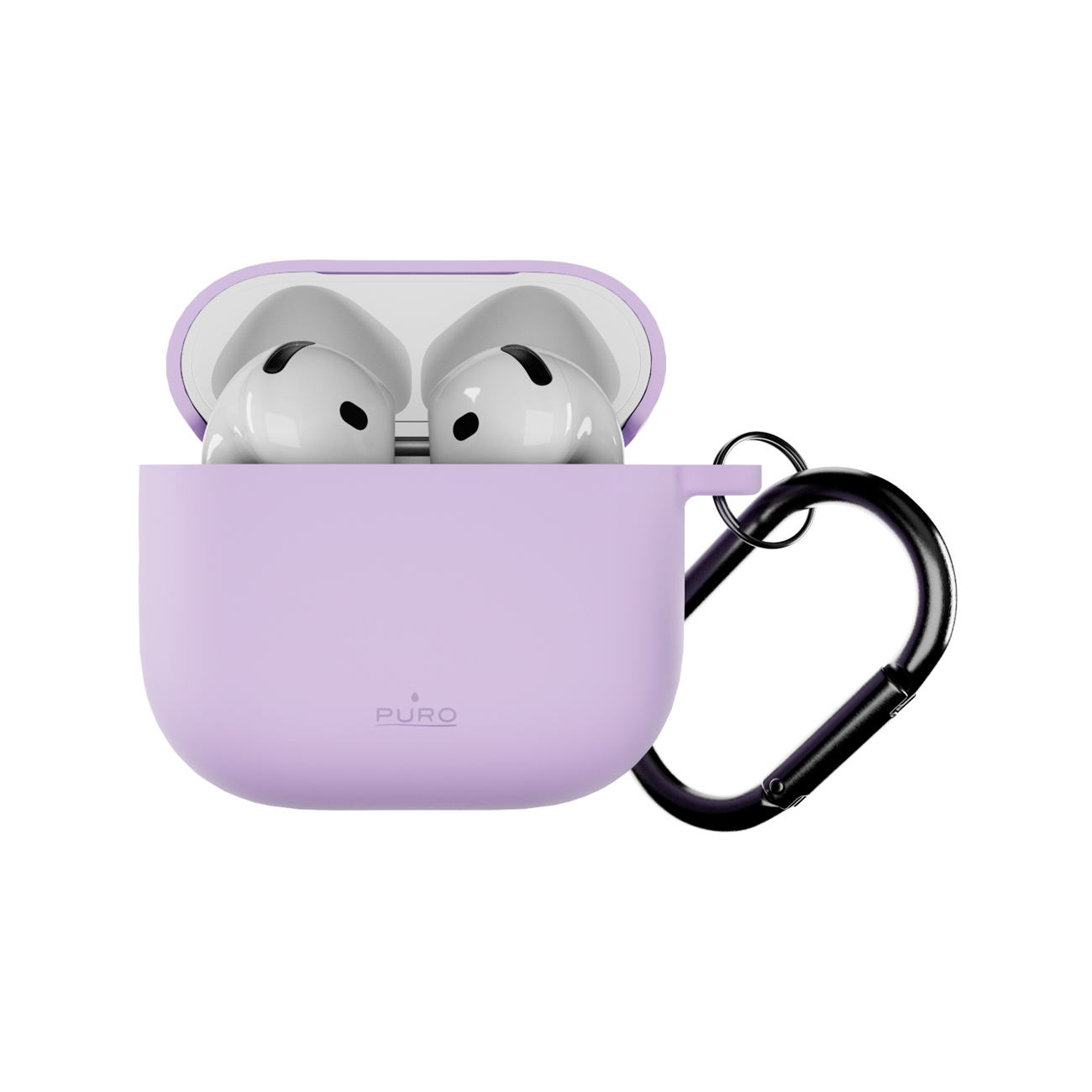 Puro Icon ümbris AirPods 4 jaoks - lilla