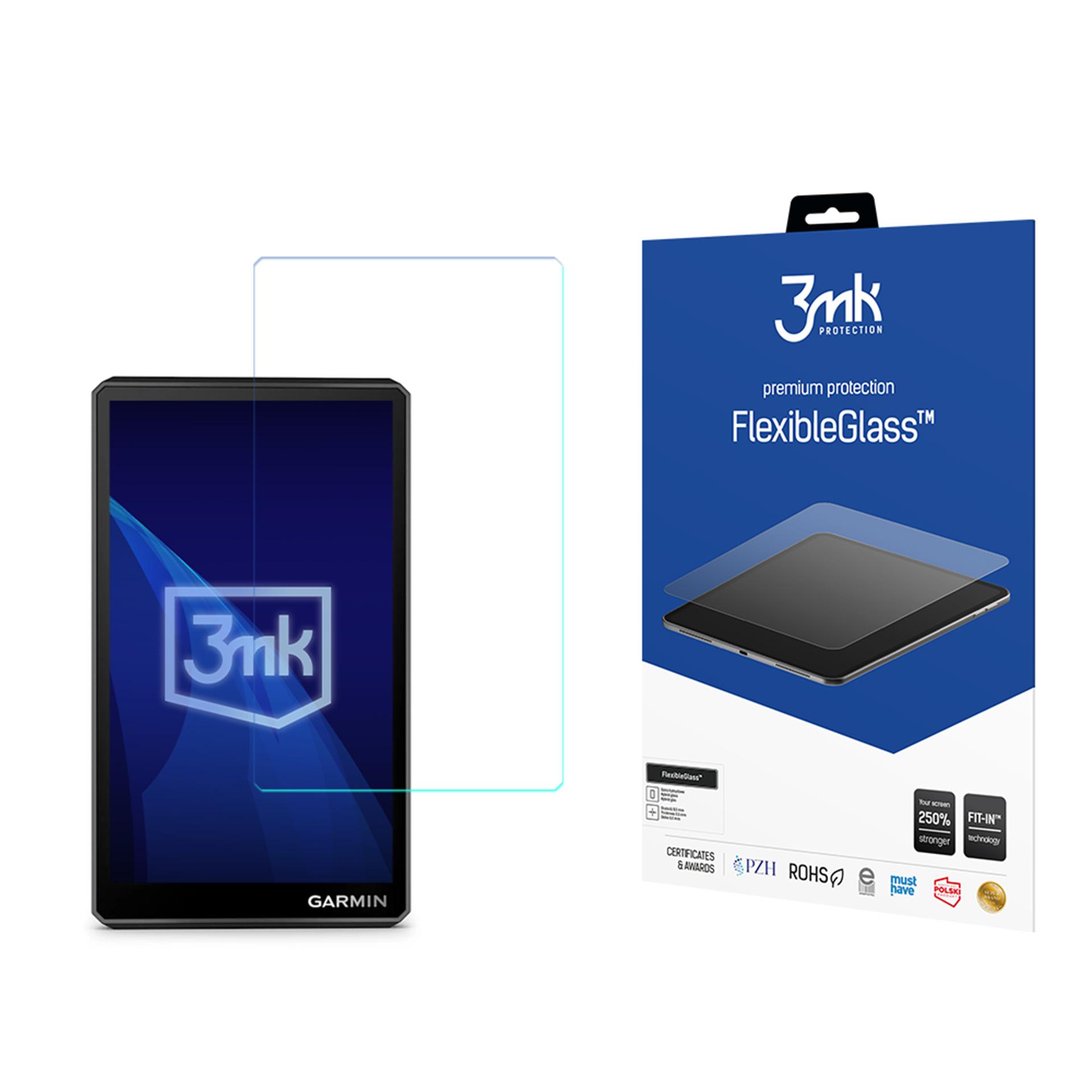 3mk FlexibleGlass hübriidklaas Garmin zumo XT3 6" jaoks