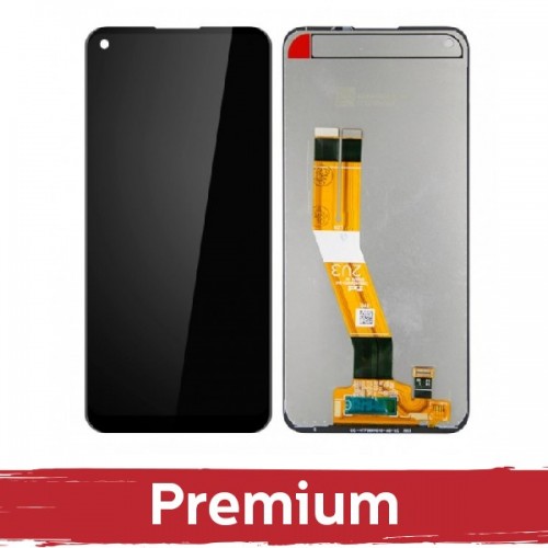 LCD Ekraan Ühildub Samsung A115 A11 Must OEM