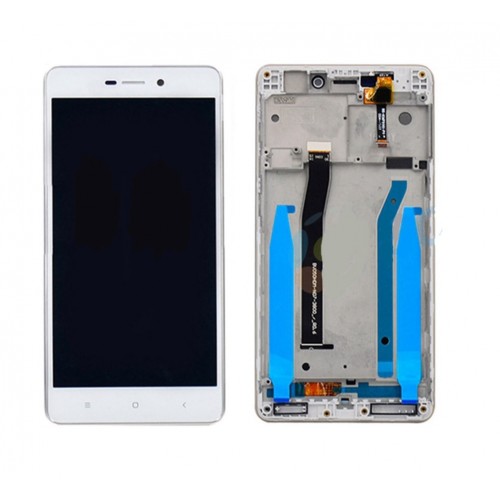 LCD Ekraan Ühildub Xiaomi Redmi 3 / 3S Valge koos frame HQ