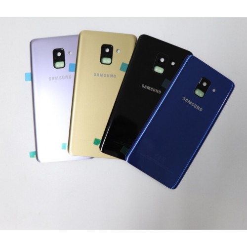 Tagakaas Ühildub Samsung A530 2018 A8 Hõbedane (koos camera lens)