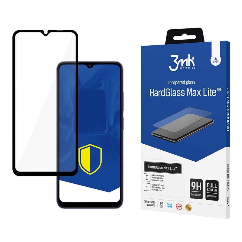 9H 3mk HardGlass Max Lite™ glass jaoks Xiaomi Redmi 12C