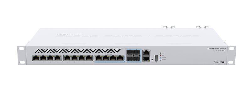Kommutaator MIKROTIK L3 Rack 1U 8x10/100Base-TX 4xSFP 1xRJ45
