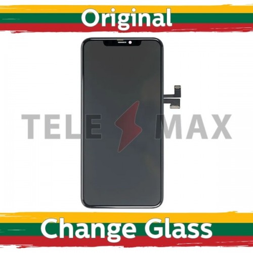 LCD Ekraan Ühildub iPhone 11 Pro Max Must (Telemax Renewed)