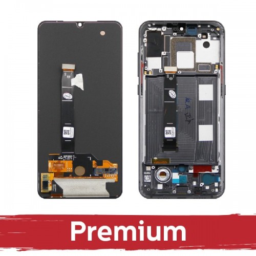 LCD Ekraan Ühildub Xiaomi Mi 9 koos Frame / Lavender Lilla / OEM