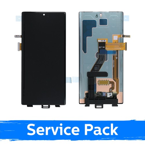LCD Ekraan Ühildub Samsung N975 Note 10 Plus Must (Service Pack) (NF version)