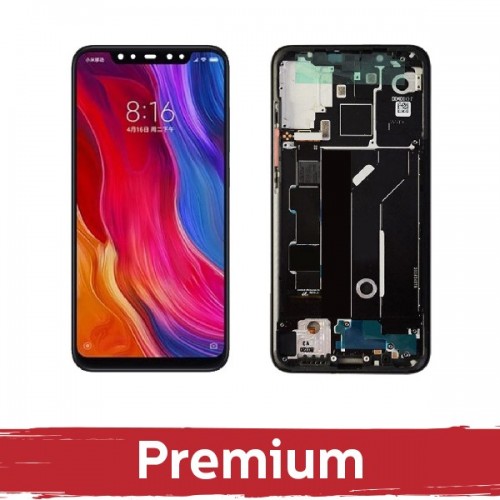 LCD Ekraan Ühildub Xiaomi Mi 8 Kuldne koos Frame OEM