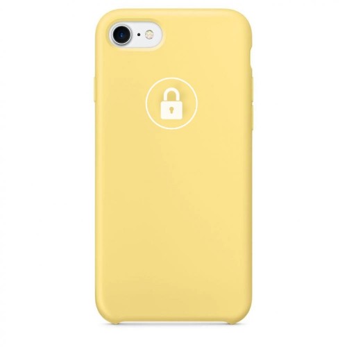 Phone Ümbris "Silicone Ümbris" jaoks iPhone 7 (iPhone 8) / Pollen / in package