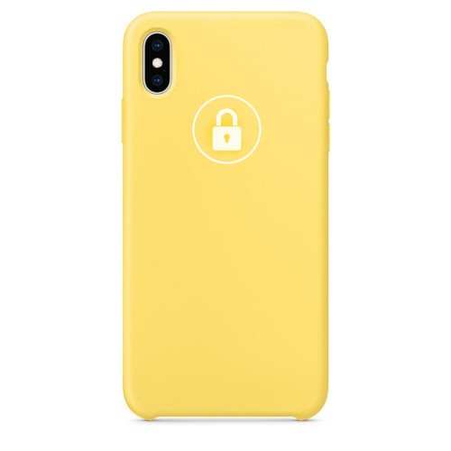 Phone Ümbris "Silicone Ümbris" jaoks Apple iPhone XR / Canary Kollane / in package
