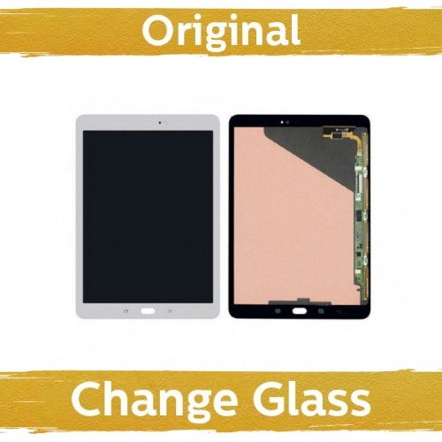 LCD Ekraan Ühildub Samsung T810 / T815 Tab S2 9.7'' Valge (Renewed: China)