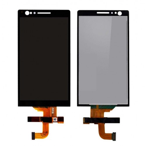 LCD ekraan ühilduv Sony Xperia P LT22 must HQ