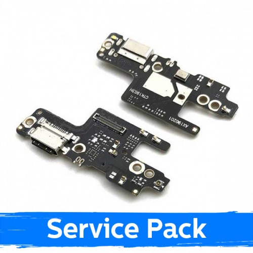 Charging Port Ühildub Xiaomi Redmi Note 7 Koos Flex / Plata Original (Service Pack)