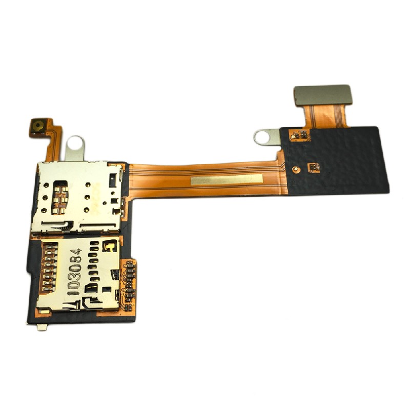 Flex Sony D2303/D2303/S50h Xperia M2 jaoks SIM ja microSD slot ORG
