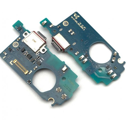 Charging Port Ühildub Samsung G715 Xcover Pro koos Flex / Plata OEM