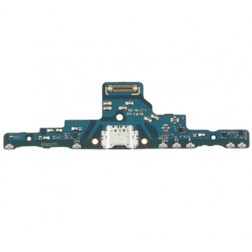 Charging Port Ühildub Samsung P615 / P610 Tab S6 Lite Koos Flex / Plata OEM