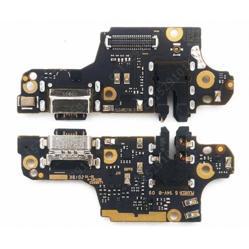 Charging Port Ühildub Xiaomi Redmi Note 9 Pro / Note 9S / Poco M2 Pro koos Flex / Plata OEM