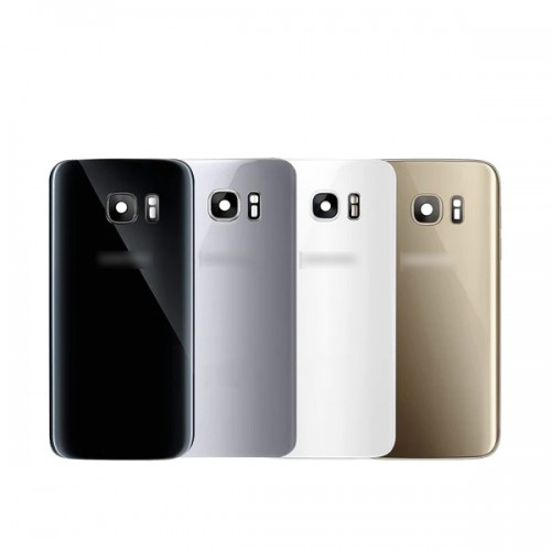Tagakaas ühilduv Samsung G930F S7 / must / (kaameraläätse ja) HQ