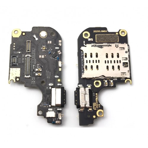 Charging Port Ühildub Xiaomi Mi 10 Lite 5G koos Flex / Plata OEM