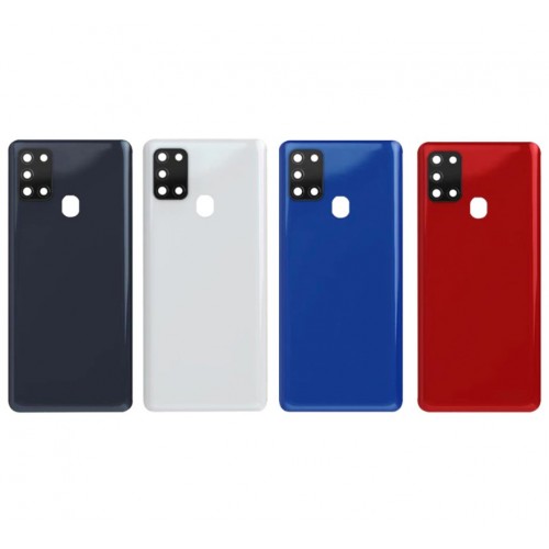 Tagakaas Ühildub Samsung A217 A21s / Must / (koos camera lens) HQ