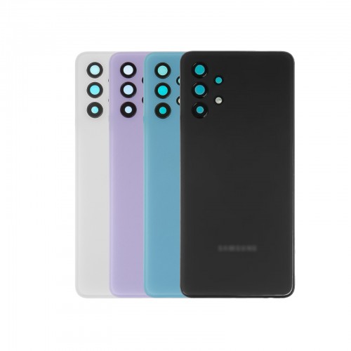 Tagakaas Ühildub Samsung A325 A32 4G / Awesome Valge / (koos camera lens) HQ