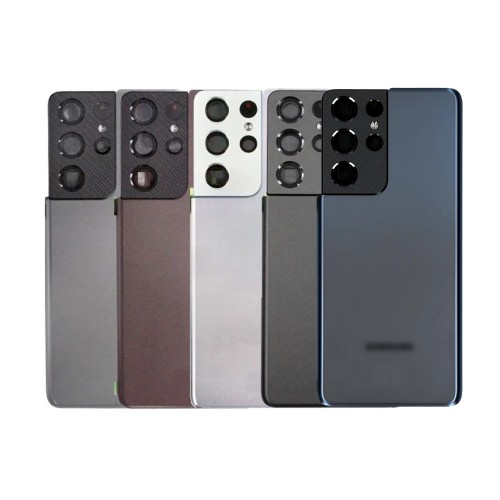 Tagakaas Ühildub Samsung G998 S21 Ultra / Phantom Pruun / (koos camera lens) OEM