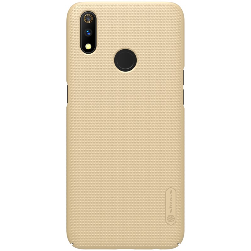 Nillkin Super Frosted Shield - ümbris Realme 3 Pro (Realme X Lite) (Golden)
