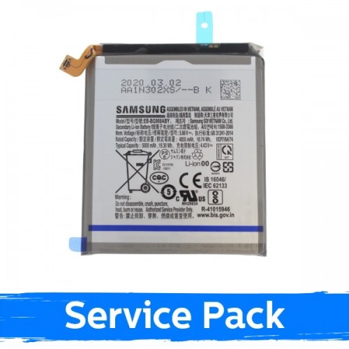 Aku Ühildub Samsung G988 S20 Ultra EB-BG988ABE 5000mAh Original (Service Pack)