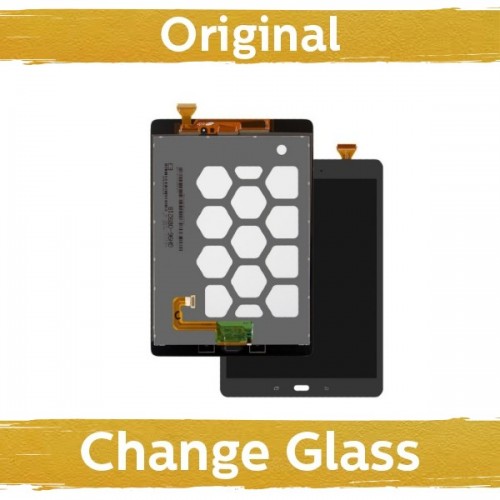 LCD Ekraan Ühildub Samsung T550 / T555 Tab A 9.7'' Must (Renewed: China)