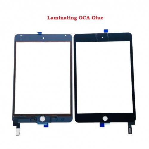 Touch Screen Digitizer Ühildub "Pro+" Apple iPad Mini 4 / Must / Glass + OCA XH 250um