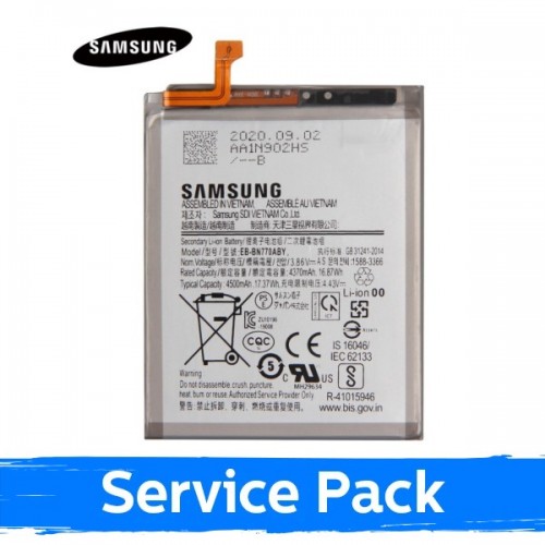 Aku Ühildub Samsung N770 Note 10 Lite / EB-BN770ABY (Service Pack)