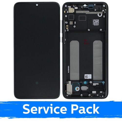 LCD Ekraan Ühildub Xiaomi Mi 9 Lite Koos Frame / Onyx Hall / (Service Pack)