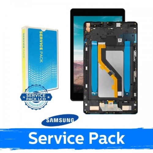 LCD Ekraan Ühildub Samsung T295 / T290 Tab A 8.0'' Must (Service Pack)