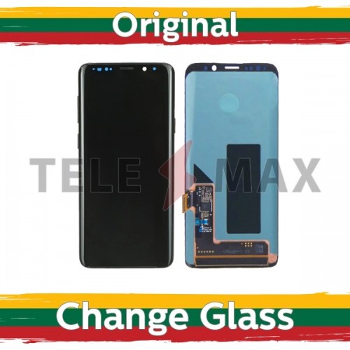 LCD Ekraan Ühildub Samsung G960 S9 Must (Renewed: Telemax) (NoFrame version)