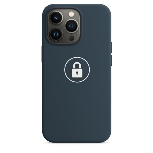 Phone Ümbris "Silicone Ümbris v2" jaoks Apple iPhone 13 Pro / Abyss Sinine / in package