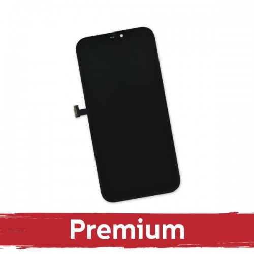 LCD Ekraan Ühildub iPhone 12 Pro Max Must (Hard OLED / Premium)