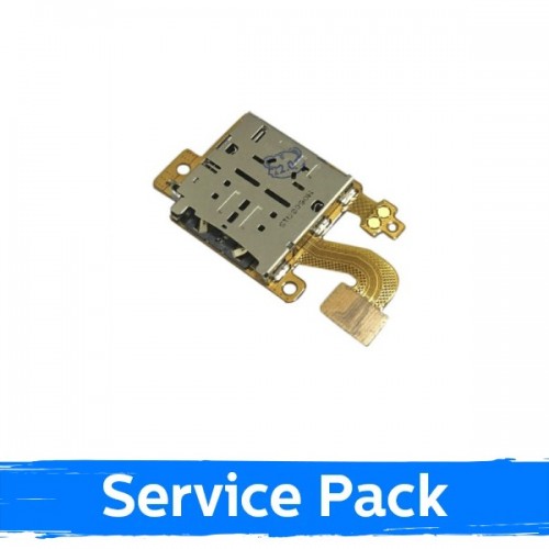 Flex Kaabel Ühildub Samsung T976 / T970 Tab S7 Plus SIM Card Reader / Plata (Service Pack)