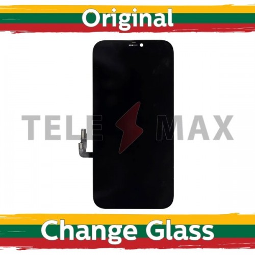 LCD Ekraan Ühildub iPhone 12 / 12 Pro Must (Renewed: Telemax)