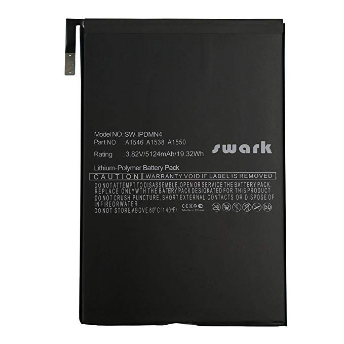 Aku ORG jaoks iPad Mini 4/A1546 5124mAh