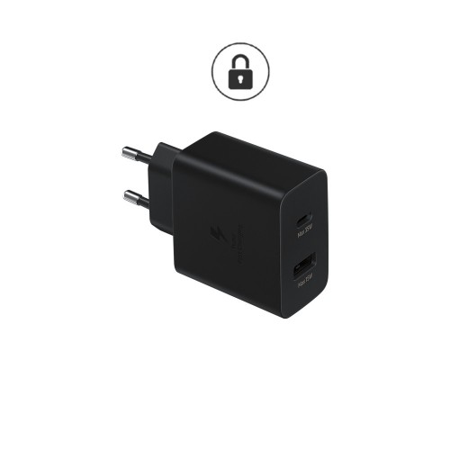 Laadija Samsung "DUO" EP-TA220N Must original 35W (1xPD / 1xQC3.0) / (original package)